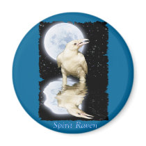 SPIRIT RAVEN Series II magnets by RavenSpiritPrints SPIRIT RAVEN Series II magnets