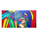 Spirit Warrior 1 by Piliero Photo Card