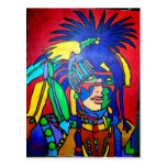 Spirit Warrior 1 by Piliero Post Card