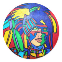 Spirit Warrior 1 by Piliero stickers