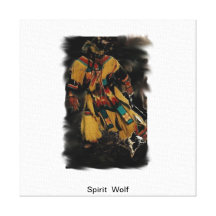 Spirit Wolf Gallery Wrap Canvas
