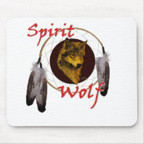 Spirit Wolf Mouse Pad
