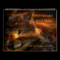 Spirit Wolves Art Calendar 2013 calendars