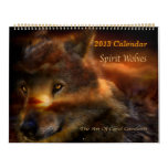 Spirit Wolves Art Calendar 2013