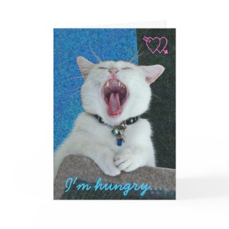 Spirit yawn Valentine Card - Customized card
