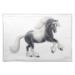 Spirited Gypsy Vanner Cob Horse Placemat