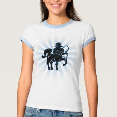 Spiritfuel Sagittarius T-shirts by spiritfuel