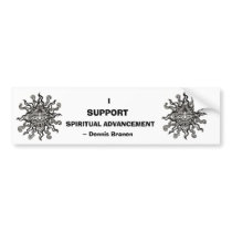 spiritual advancement bumper stickers