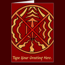 Spiritual Card Native Art First Nations Card cards