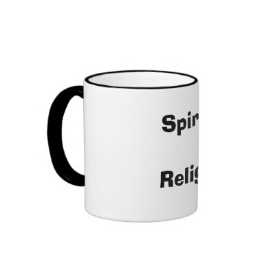 Spiritual Fruit or Religious Nut? Coffee Mugs by ANGELHELEN