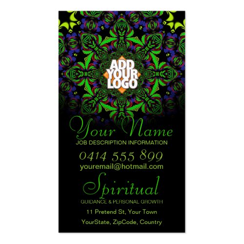 Spiritual Guidance w/ Logo Business Card