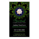 Spiritual Healing Flower w/ Logo Business Card