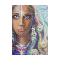Spiritual Lady canvas prints