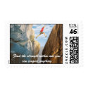 Spiritual/Motivational Postage Stamp-Strength