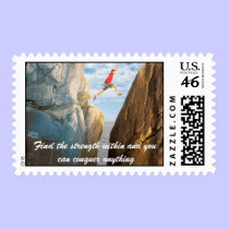 Spiritual/Motivational Postage Stamp-Strength stamps