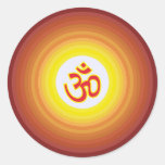 Spiritual Om Design Sticker