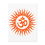 Spiritual Om Postcard