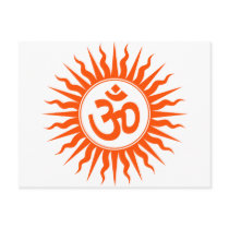 Spiritual Om Post Card