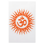 Spiritual Om Stationery Paper