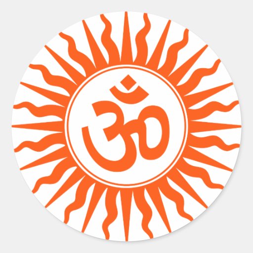 Spiritual Om Stickers