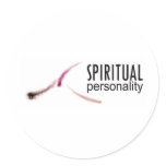 Spiritual Personality Sticker (circle)