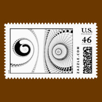 Spirole Postage Stamp by JamesOakley Spirole Postage Stamp