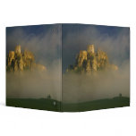 Spissky hrad in mist, Slovakia 2 Binders