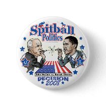 Spitball Politics 2008 buttons by Election2008Gear Spitball Politics 2008 buttons
