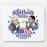 Spitball Politics 2008 Mouse Pad