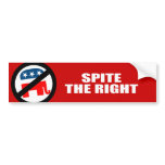 Spite the right bumper stickers