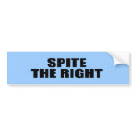 Spite the right bumper stickers