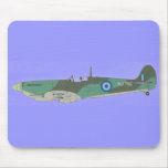 spitfire airplane mousepads