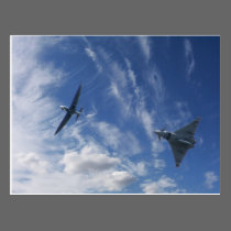 Spitfire and Typhoon postcards
