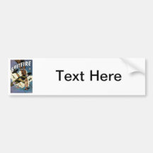Spitfire Fighter Aircraft - World War Two Bumper Stickers