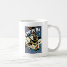 Spitfire Fighter Aircraft - World War Two Mugs