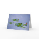 Spitfire Greetings Card by Hanger_19 Spitfire Greetings Card