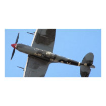 Spitfire Custom Photo Card