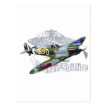 Spitfire Supermarine Post Card