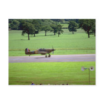 Spitfire, Woodford Air Show 1990, England Post Card