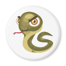 Spitting Cobra - My Conservation Park Refrigerator Magnet