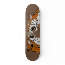 spitting mad tigers skateboards by dawnmcininch spitting mad tigers skateboards