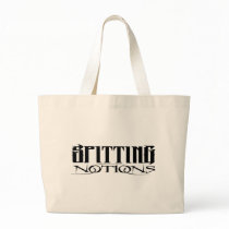 Spitting Notions Title Bag