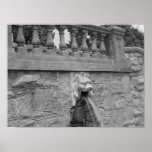 SPITTING STONE LION POSTERS