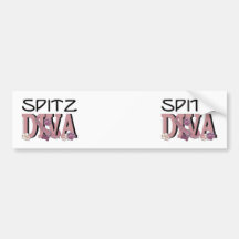 Spitz DIVA Bumper Stickers