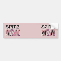 Spitz MOM Bumper Sticker