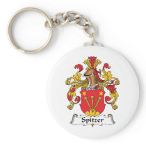 Spitzer Family Crest Key Chain