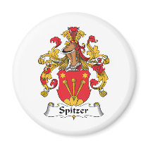 Spitzer Family Crest magnets by coatsofarms Spitzer Family Crest magnets