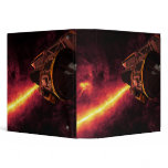 Spitzer seen against the infrared sky 3 ring binders