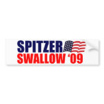 Spitzer - Swallow '09 Bumper Sticker