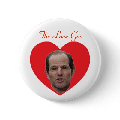 Spitzer:  The Love Gov Button by Robustoman